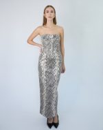 SILENCE PYTHON DRESS AB4072 - Image 2