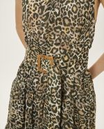 PROJECT SOMA LILLO LEOPARD DRESS AM136548 - Image 4