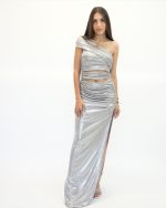 PONYTAILS JASMINE ONE SHOULDER DRESS AN100 - Image 2