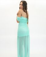 PONYTAILS ADELINA OFF SHOULDER MAXI DRESS AN105 - Image 3