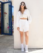 ZANDE ARIA SHORTS AND WRAP TOP SET AN22 - Image 2