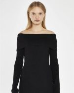 GLAMOROUS BARDOT KNITTED MIDI DRESS AN4888 - Image 3