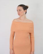 GLAMOROUS DUSTY PEACH GLITTER AN498A - Image 2