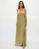 PONYTAILS JASMINE UMBRELLA MAXI DRESS AN92 - Image 4