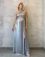 PONYTAILS JASMINE UMBRELLA MAXI DRESS AN92 - Image 3