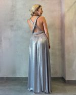 PONYTAILS JASMINE UMBRELLA MAXI DRESS AN92 - Image 6