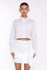 GLAMOROUS CROP SHIRT CK7219A