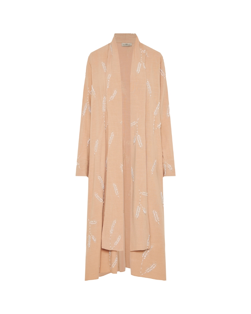 FELINEKIMONO-BEIGE.jpg NIDODILEDA FELINE KIMONO - Image 1