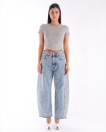 GWEN BARREL REVERSED JEANS