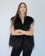 GLAMOROUS FAUX FUR GILET KA7171