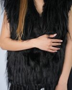 GLAMOROUS FAUX FUR GILET KA7171 - Image 2