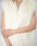 GLAMOROUS FAUX FUR GILET KA7171 - Image 2