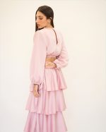 PONYTAILS SILENA MAXI FRILLED DRESS SS2501 - Image 2