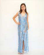 PONYTAILS KATY WRAPPED DRESS SS2508