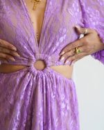 PONYTAILS CHARLOTTE MIDI LACE DRESS SS2509 - Image 4