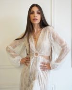 PONYTAILS CHARLOTTE MIDI LACE DRESS SS2509 - Image 3