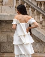 PONYTAILS SCORPIOS MAXI FRILL DRESS SS2517 - Image 2