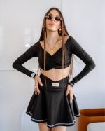 ZANDE SERENA OFF-SHOULDER LONG SLEEVE TOP ZSS2501