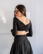 ZANDE SERENA OFF-SHOULDER LONG SLEEVE TOP ZSS2501 - Image 2