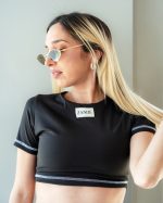 ZANDE SERENA SHORT SLEEVE CROP TOP ZSS2502