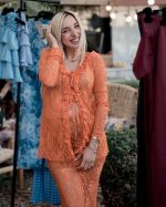 ZANDE VERONA ORANGE LACE SET ZSS2518 - Image 2