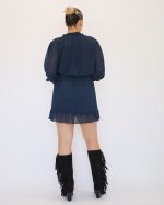 MINI DRESS WITH LONG SLEEVE 11911 - Image 2