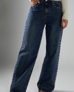 GLAMOROUS JEANS DARK STONEWASH AN5371 - Image 3