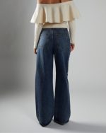 GLAMOROUS JEANS DARK STONEWASH AN5371 - Image 4