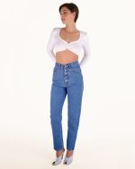 GIA MEDIUM BUTTONS JEANS