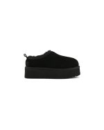 COLORS OF CALIFORNIA PLATFORM SUEDE SHEEPSKIN SABOT SHEARPLA3