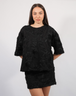 FLOWER SET TOP MINI SKIRT 19599