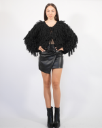 MINI LEATHER SKIRT 2582