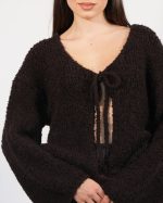 WARM GARDIGAN WITH BOW 31131 - Image 2