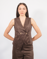 SUEDE FLARE PANTS 5161 - Image 2