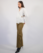 LEATHER PANTS WITH BELT 5840