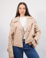 DOUBLE-BREASTED SHORT JACKET 5995