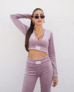 ZANDE LUCIA VELVET SET ZFW2601 - Image 3