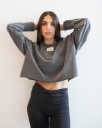 ZANDE DUA LONG SLEEVE CROP TOP ZFW2636 - Image 4