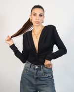 LYCRA BODYSUIT WITH DETAIL 14326