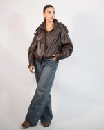 LEATHER BOMBER JACKET 30204 - Image 4
