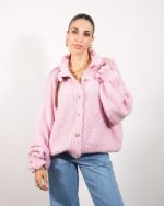 POLO CARDIGAN WITH BUTTON 30650