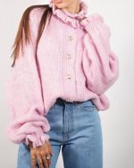 POLO CARDIGAN WITH BUTTON 30650 - Image 2