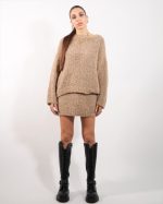WOOL MINI SKIRT 3117N - Image 2