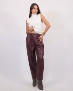 LEATHER PANTS 4993
