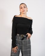 KNIT OFFSHOULDER 60372