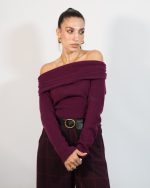 KNIT OFFSHOULDER 60372