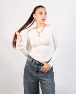 COTTON PLAIN TOP 6576