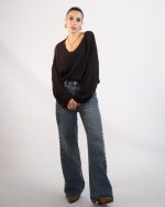 KNIT V NECKLINE 66470