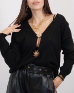 GARDIGAN WITH GOLD BUTTONS 7268N - Image 2