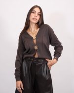 GARDIGAN WITH GOLD BUTTONS 7268N